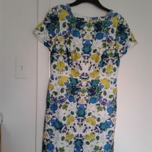 Talbots Beautiful Cool Colored Dress